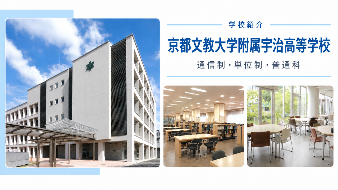 【学校紹介】京都文教大学附属宇治高等学校